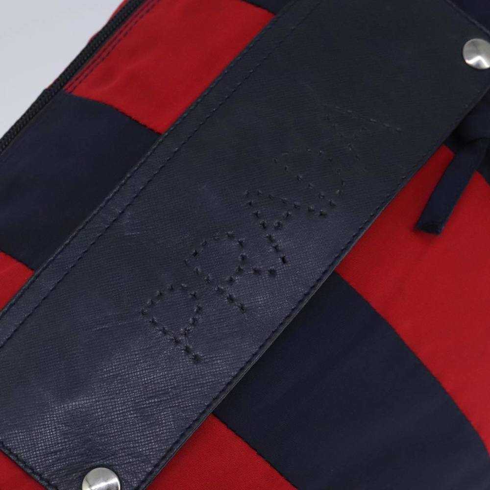 PRADA Shoulder Bag Nylon Red Navy Auth bs20409 - Picture 10 of 16